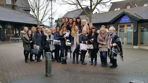 elements hair salon in oxted team building